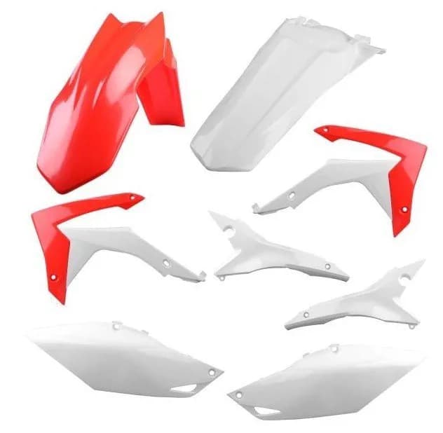 Пластик Polisport MX kit - Honda (14-) [Red/White], Honda