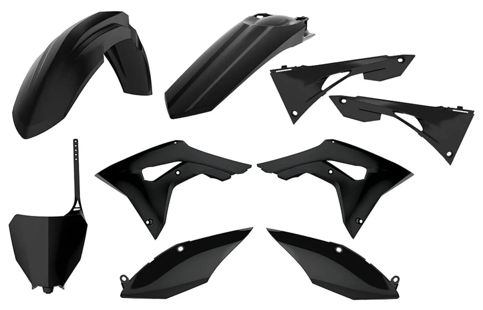 Пластик Polisport MX kit - Honda (17-) [Black], Honda