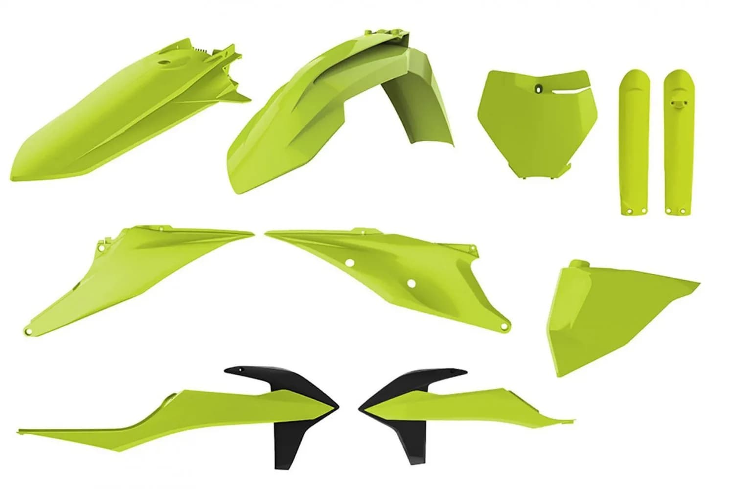 Пластик Polisport MX kit - KTM (16-) [Flo Yellow], KTM