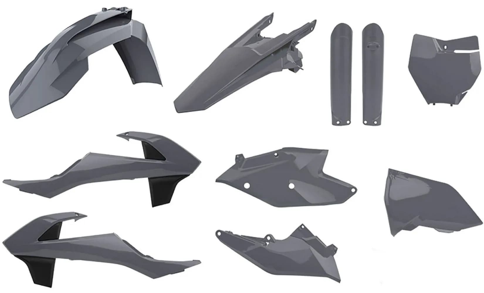 Пластик Polisport MX kit - KTM (16-) [Nardo Grey], KTM