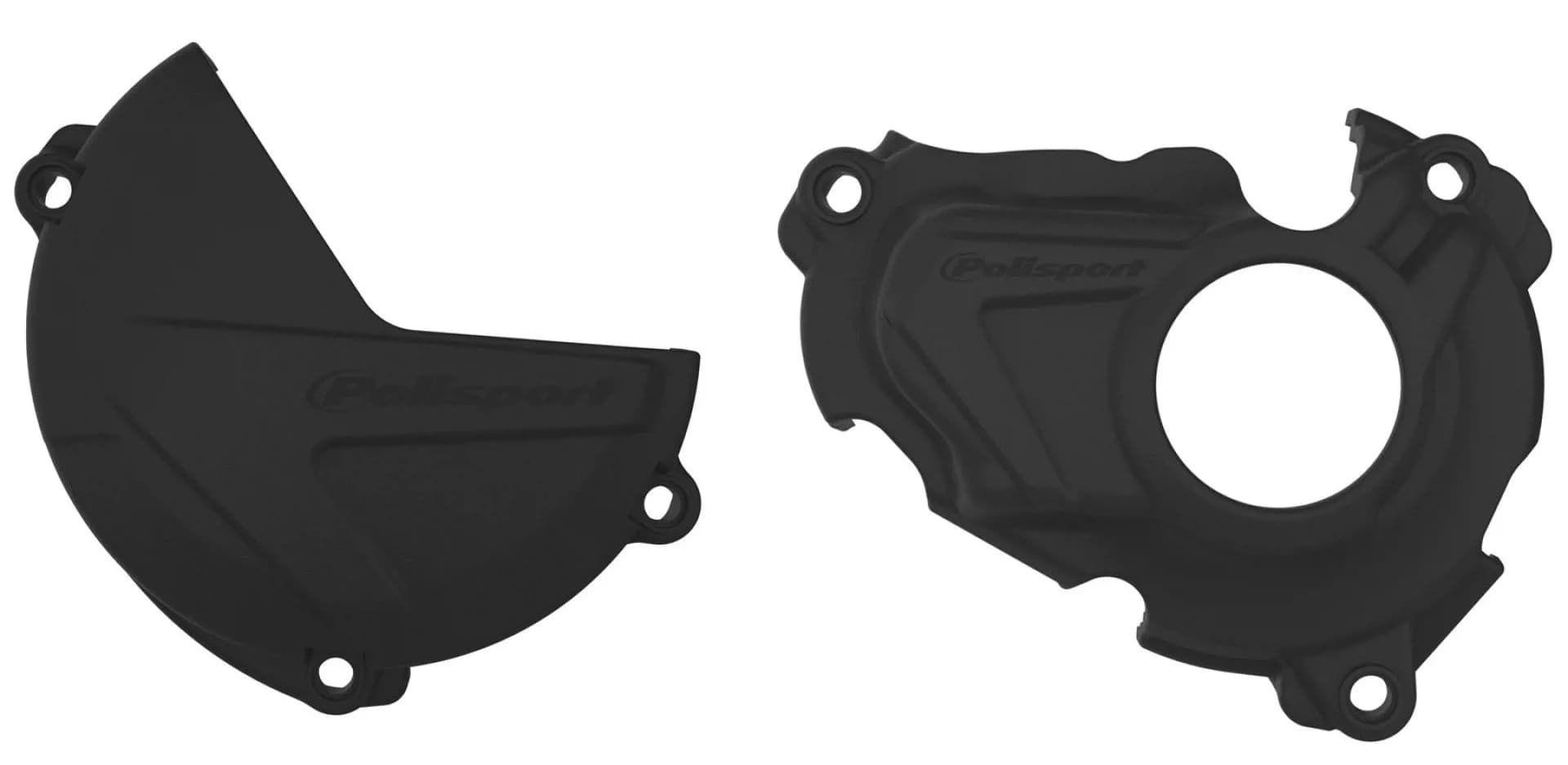 Комплект Polisport Clutch & Ignition Cover - Yamaha [Black]