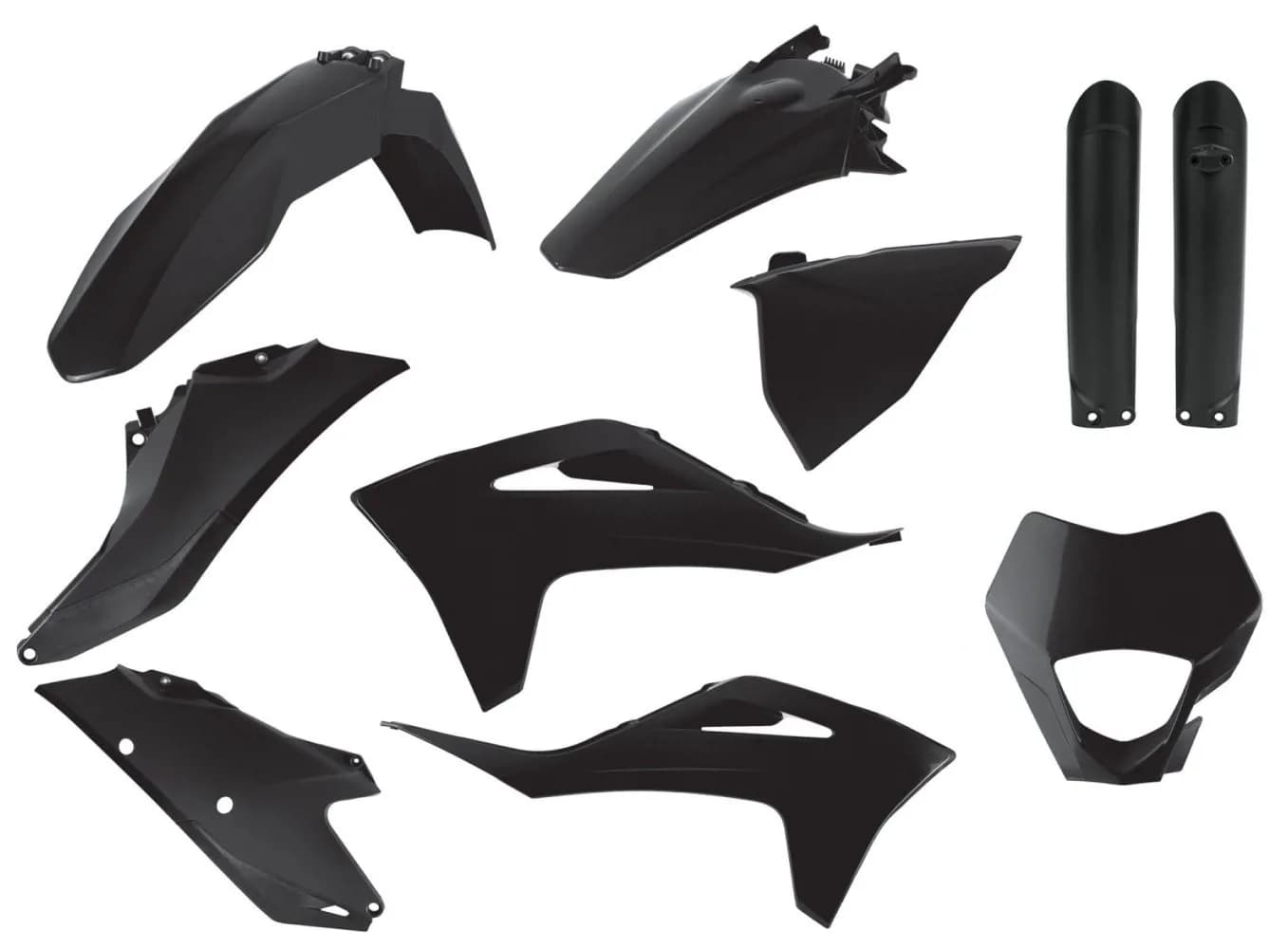 Пластик Polisport ENDURO kit - Gas Gas (21-) [Black], GasGas