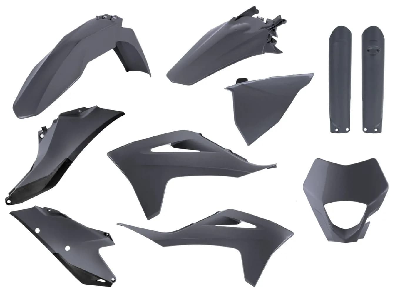 Пластик Polisport ENDURO kit - Gas Gas (21-) [Grey], GasGas