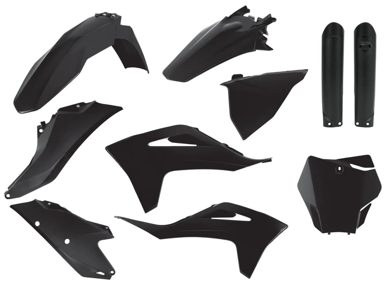 Пластик Polisport MX kit - Gas Gas (21-) [Black], GasGas