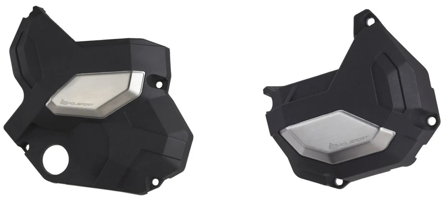 Комплект Polisport Clutch & Alternator Cover - Kawasaki [Black]