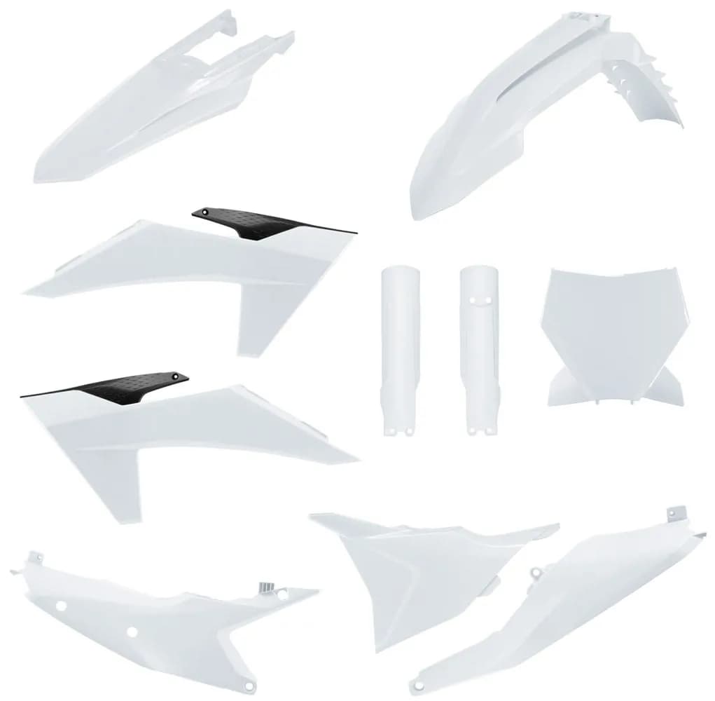 Пластик Polisport MX kit - KTM (23-) [White], KTM