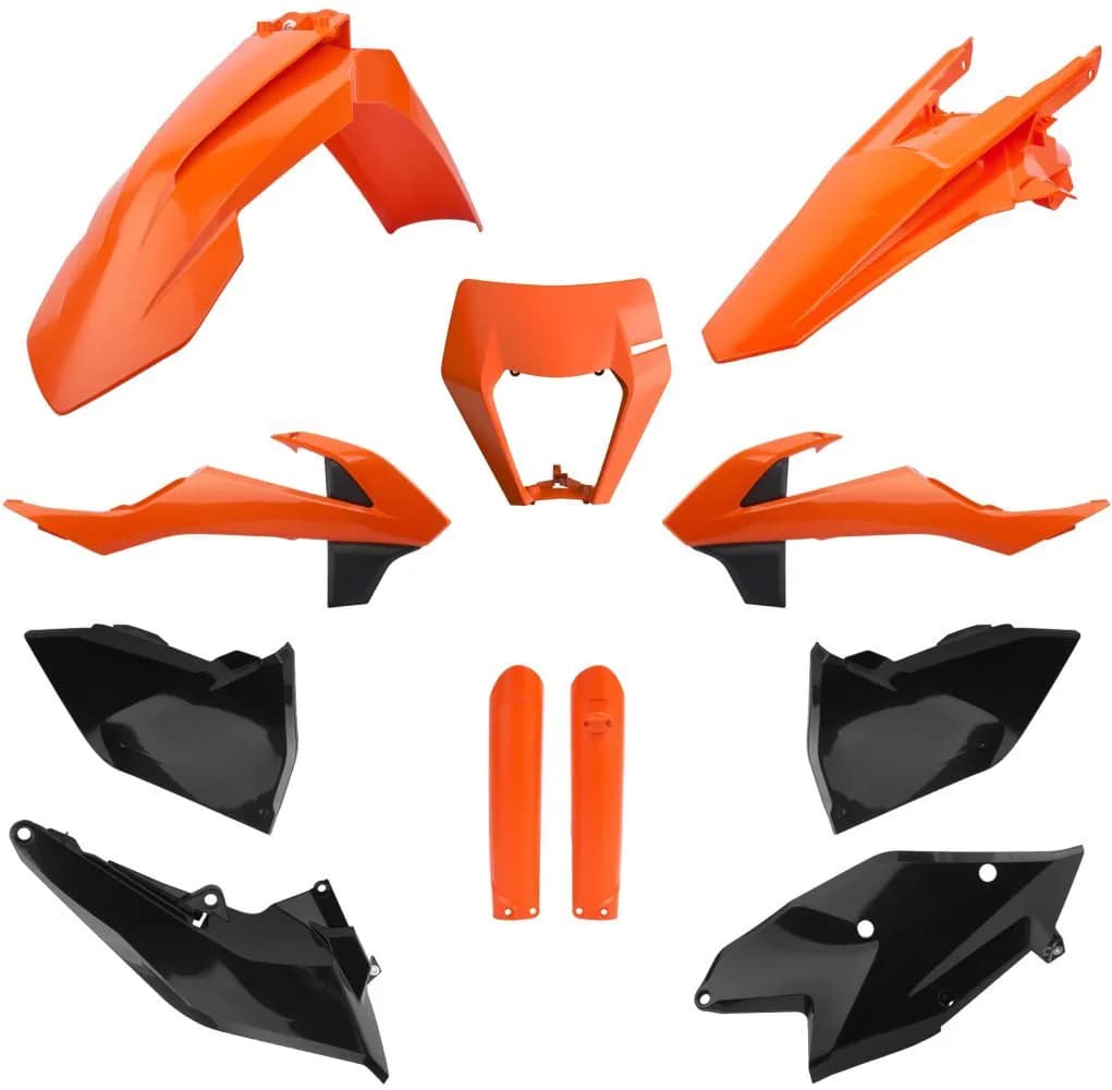 Пластик Polisport ENDURO kit - KTM (17-) [Orange/Black], KTM