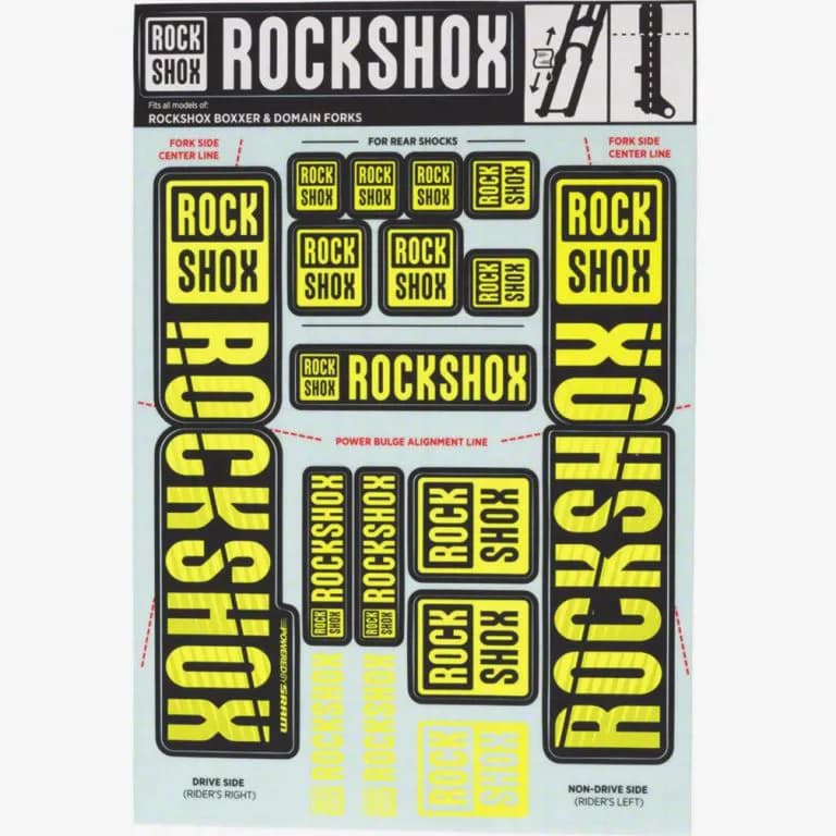 Набір наліпок  KIT 35MM DC NE01 YELLOW