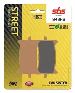 Гальмівні колодки SBS Performance Front Brake Pads, Sinter