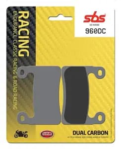 Гальмівні колодки SBS Road Racing Front Brake Pads, Dual Carbon
