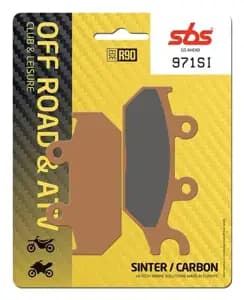 Гальмівні колодки SBS Sport Brake Pads, Sinter/Carbon