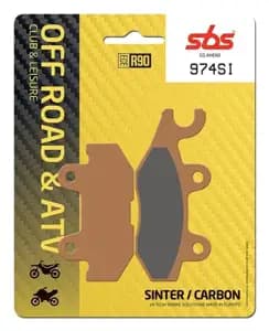 Гальмівні колодки SBS Sport Brake Pads, Sinter/Carbon