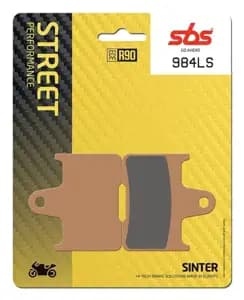 Гальмівні колодки SBS Performance Rear Brake Pads, Sinter