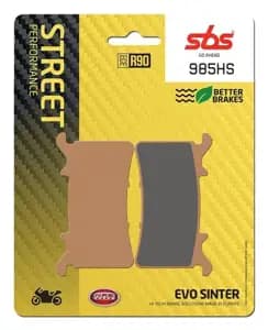 Гальмівні колодки SBS Performance Front Brake Pads, EVO Sinter