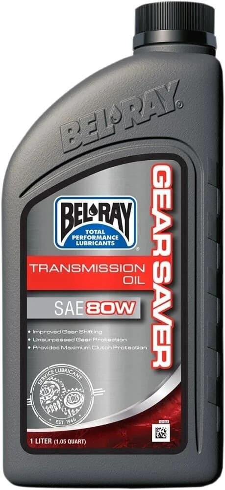 Масло трансмісійне Bel-Ray Gear Saver Trans Fluid [1л], 80w