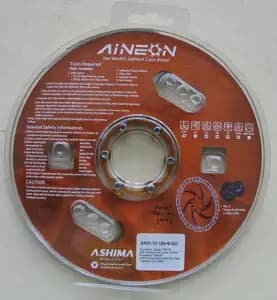 Гальмівний диск Ashima AiNeon 160mm [Gold]