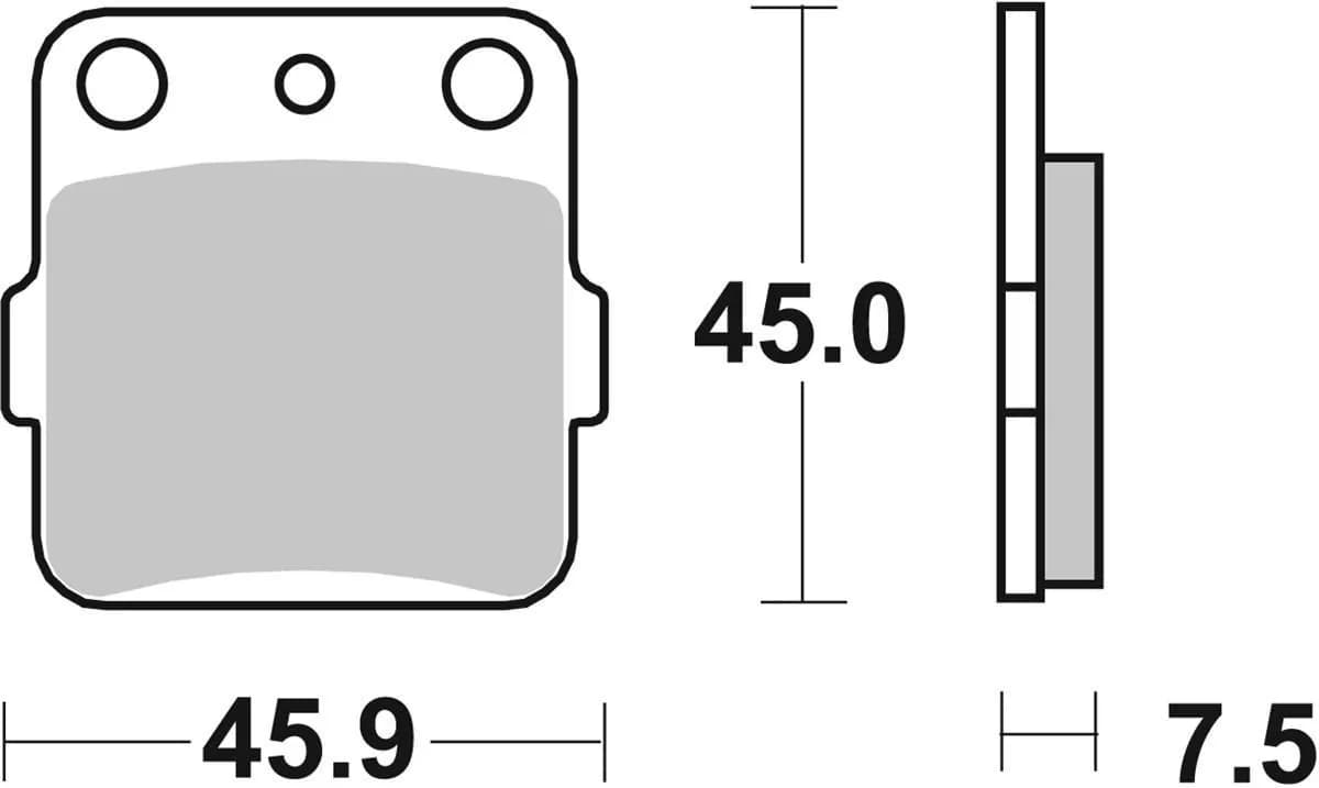 Гальмівні колодки Renthal RC-1 Works Brake Pads, Sintered