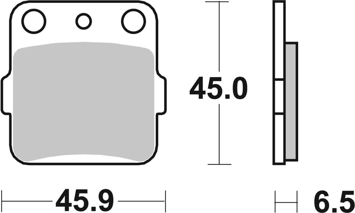 Гальмівні колодки Renthal RC-1 Works Brake Pads, Sintered