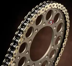 Ланцюг Renthal R4 Chain - 520 [Gold], 520-118L / Seal Ring