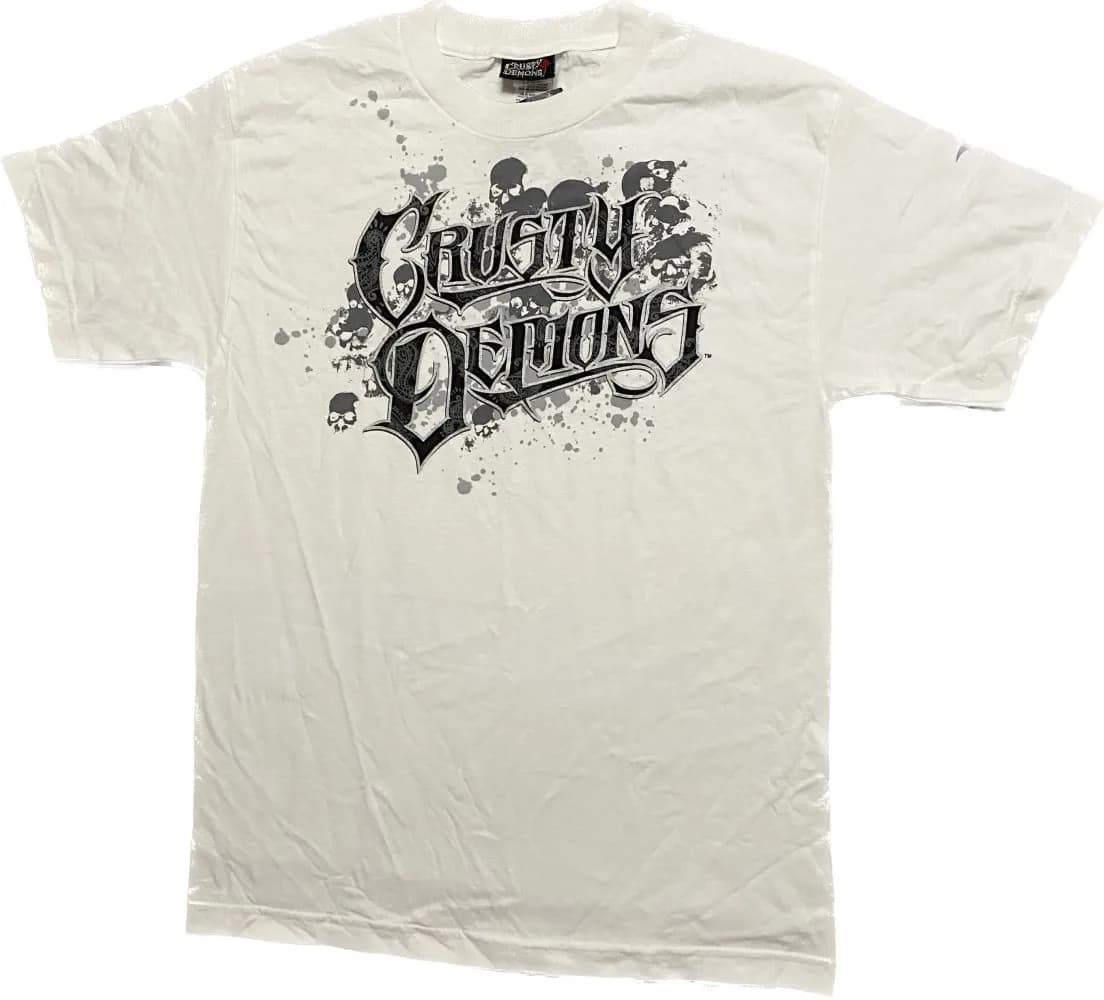 Футболка CRUSTY DEMONS Short Sleeve Tee [White], S