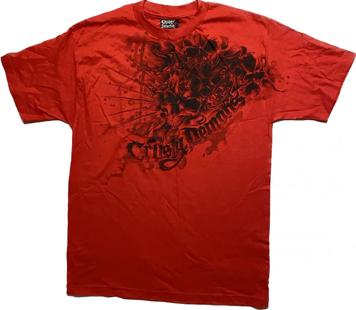 Футболка CRUSTY DEMONS Short Sleeve Tee - REAL DEMON [Red], XL