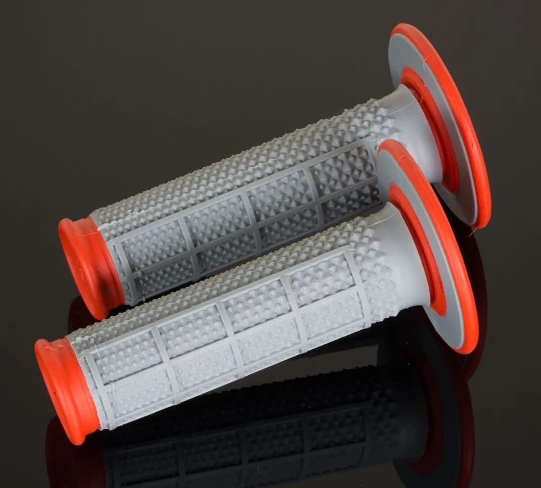 Гріпси Renthal MX Tapered Grips - Dual Compound [Orange], Soft