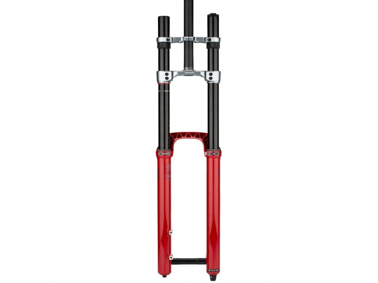 Вилка RockShox BoXXer Ultimate Charger2.1 R - 27.5", вісь Boost 20x110, 200mm, Червоний, DebonAir
