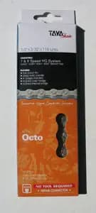 Ланцюг TAYA OCTO Chain - 7/8sp [Silver]