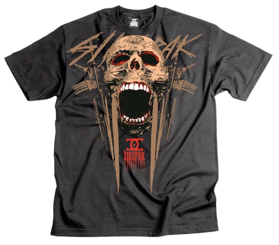 Футболка SIKSPAK Short Sleeve Tee - RANDOM VIOLENCE [Black], M