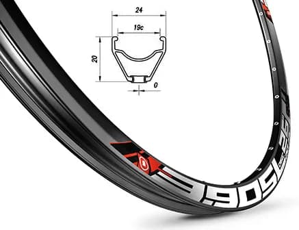 Обід Mach1 3.90 DISC 29&amp;quot; 32 отв, TLR, пістон, чорний