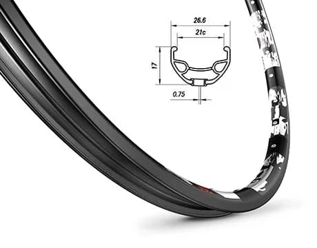 Обід Mach1 KARMA DISC 27,5&amp;quot; 32 отв. чорний, AV, 490g