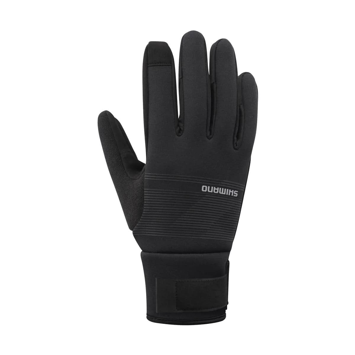 Рукавички Shimano WINDBREAK THERMAL, чорний, розм. XL