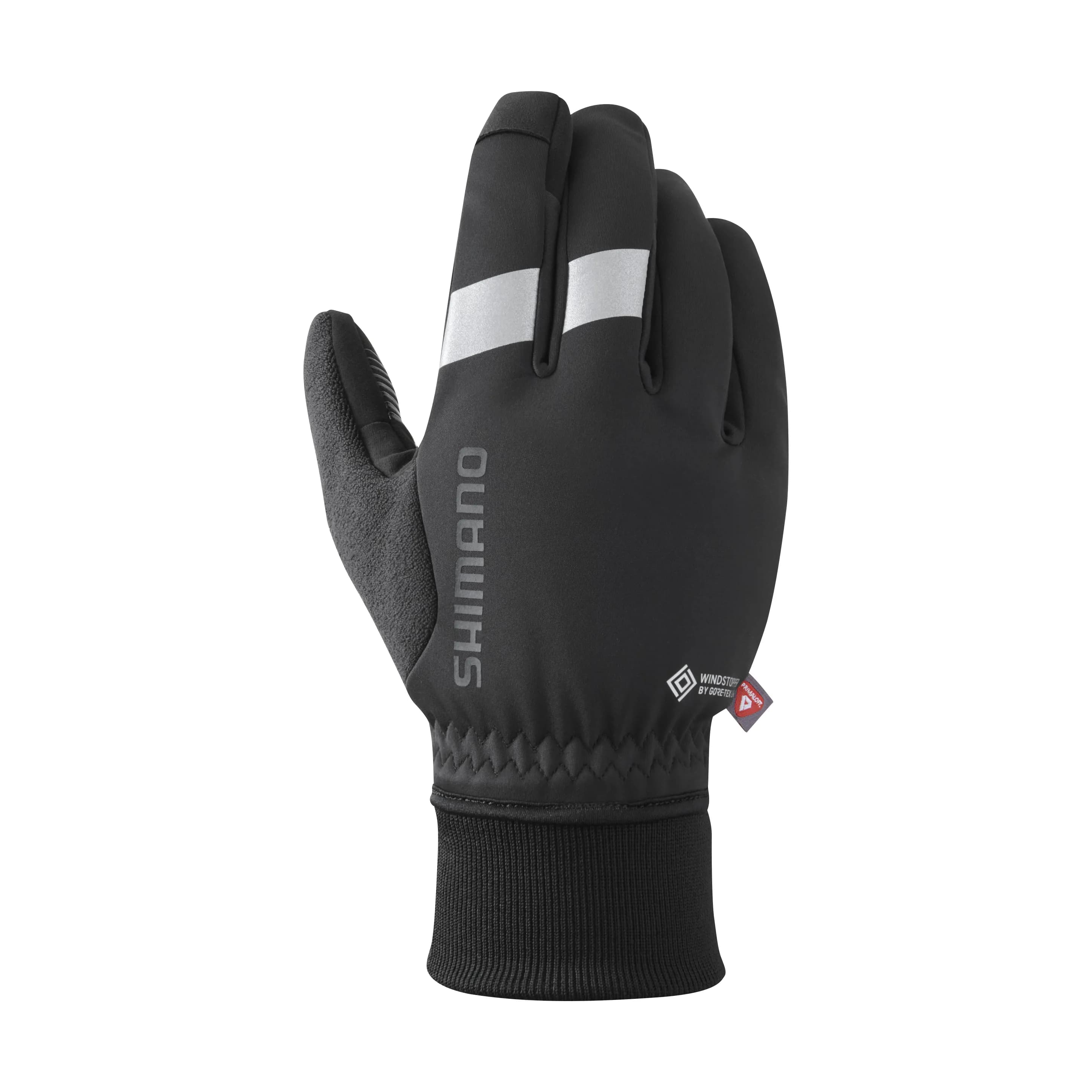 Рукавички Shimano Windstopper Primaloft чорні  розм. S