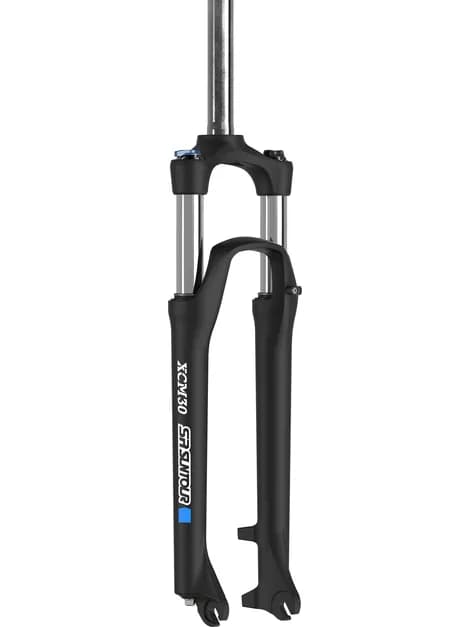 Вилка SUNTOUR XCM-DS HLO 27.5 100TS чорна матована