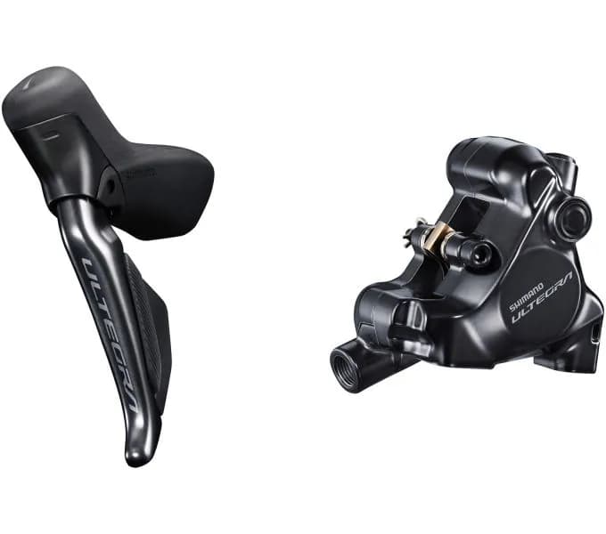Гальмо гідравл диск для шосе Shimano R8170 ULTEGRA Di2, переднє (ліва ручка, каліпер, гідролінія 1000мм)