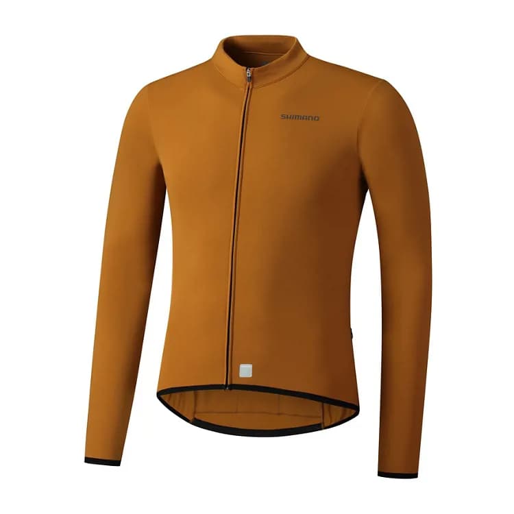 Велоджерсі Shimano VERTEX THERMAL LONG утеплене, бронзове, розм. XL
