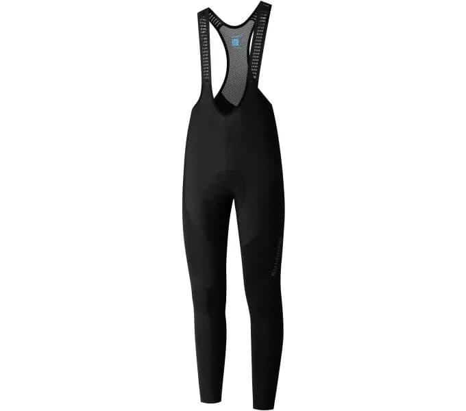 Велорейтузи Shimano BEAUFORT з лямками, чорні, розм. L