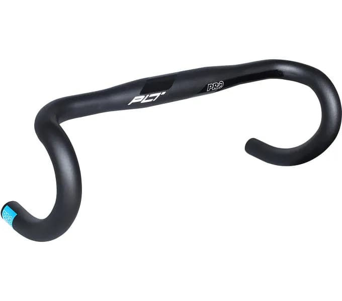 Кермо PRO шосейне компакт PLT 46cm/31.8mm, чорне