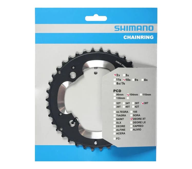 Зірка шатунів Shimano FC-M785 DEORE XT, 38зуб. АM