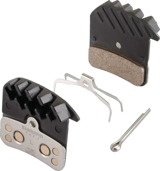 Гальмівні колодки Shimano H03C+радіатор, метал