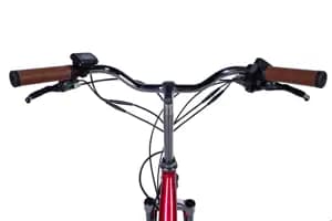 Велосипед з електроприводом 26" ST Dorozhnik eLUX Vbr FR рама-17" 36B 13А*г 500Вт сливовий (матовий) 2026