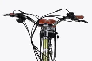 Велосипед з електроприводом 28" ST Dorozhnik eRETRO Vbr FR рама-19" 36B 13А*г 500Вт темно-зелений 2026