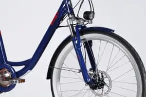 Велосипед з електроприводом 26" AL Dorozhnik eRUBY DD FR рама-17" 36B 13А*г 500Вт темно-синій 2026