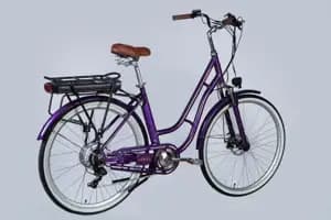 Велосипед з електроприводом 28" AL Dorozhnik eCORAL DD FR рама-19" 48B 17.5А*г 500Вт фіолетово-синій 2026
