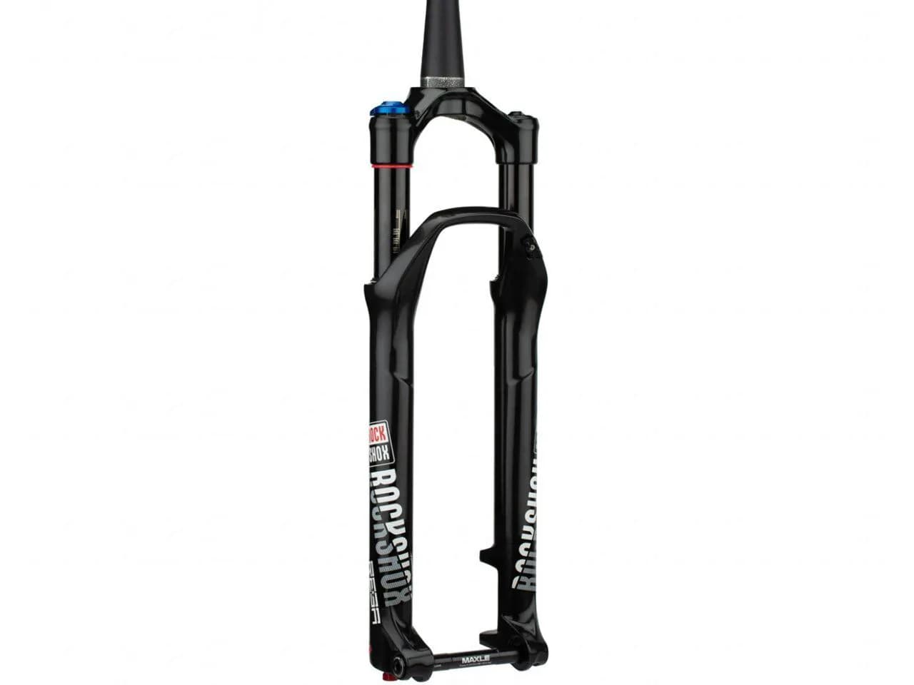 Вилка RockShox Reba RL - 29", 15x100, 100mm, Чорний, Шток конус Solo Air