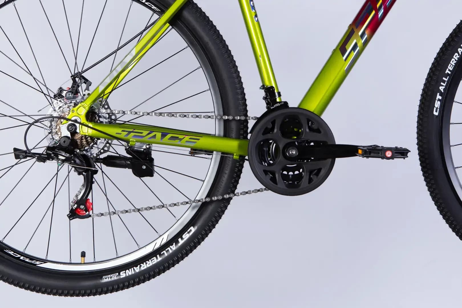 Велосипед AL 29" SPACE PHAETON DD FR рама-20" зелено-рожевий 2025