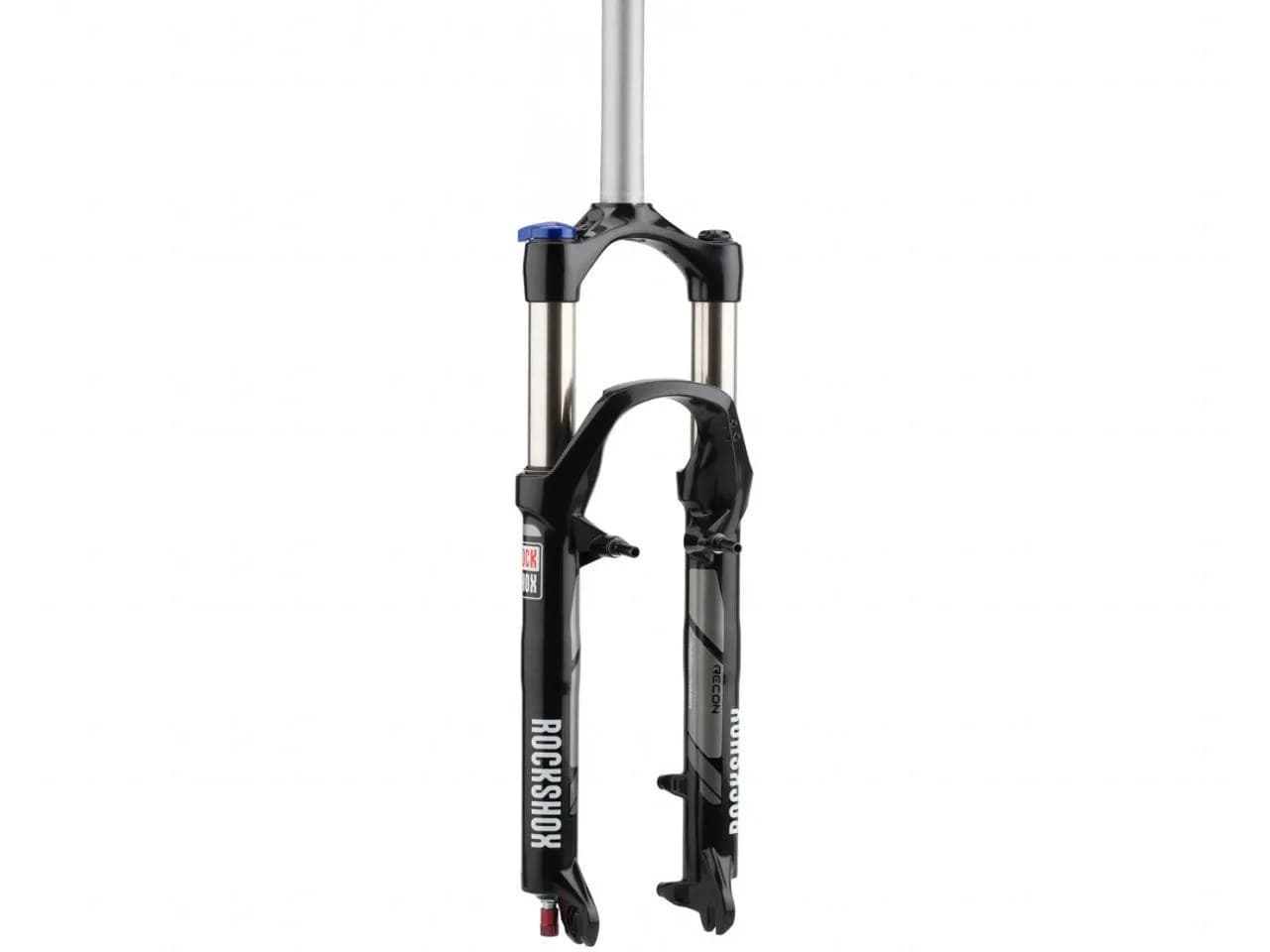 Вилка RockShox Recon Silver TK - Solo Air 100 26", вісь 9mm, Чорний, TurnKey Шток 1 1/8"