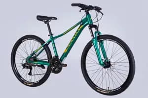 Велосипед AL 26" Discovery MYSTIQUE DD CS рама-15" зелений 2025