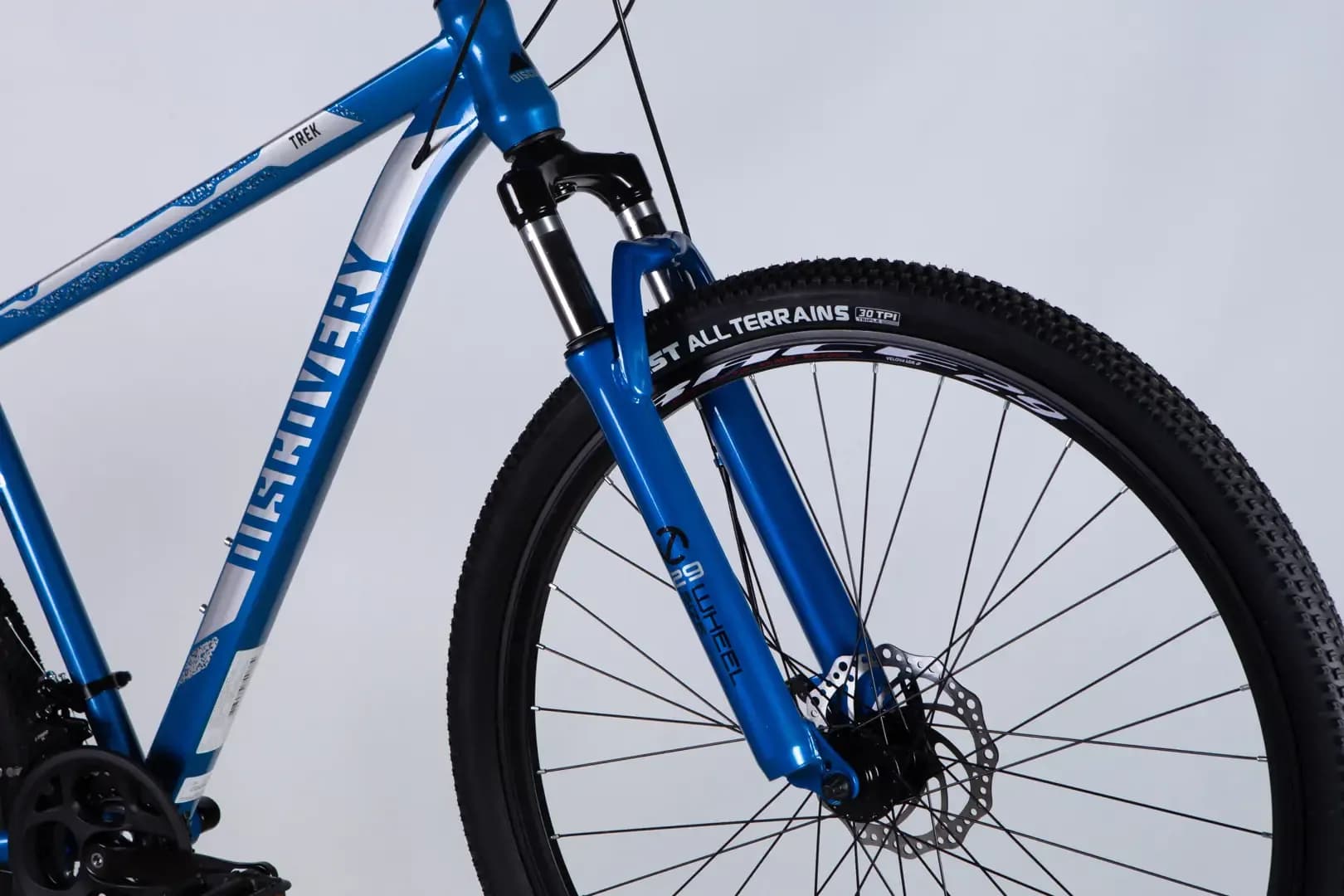 Велосипед ST 29" Discovery TREK DD FR рама-19" синьо-сріблястий 2025