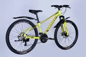 Велосипед AL 26" Discovery BASTION DD CS рама-13" жовтий 2025